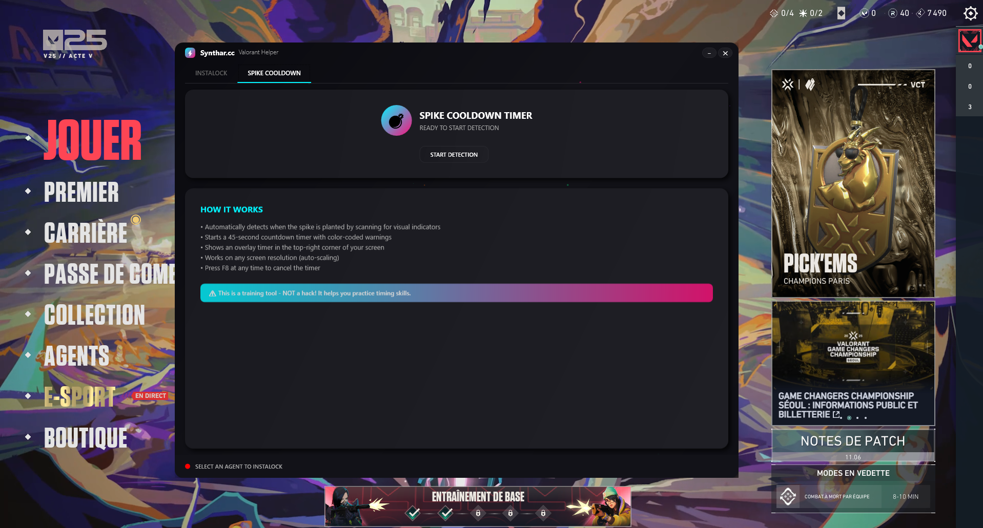 Synthar Helper Features